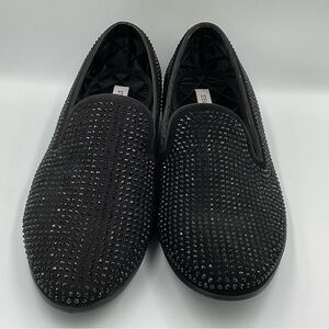 Steve Madden Men's Caviarr Rhinestone Smoking Slipper Size 17